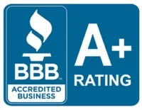 BBB Accredited Business. A+ Rating