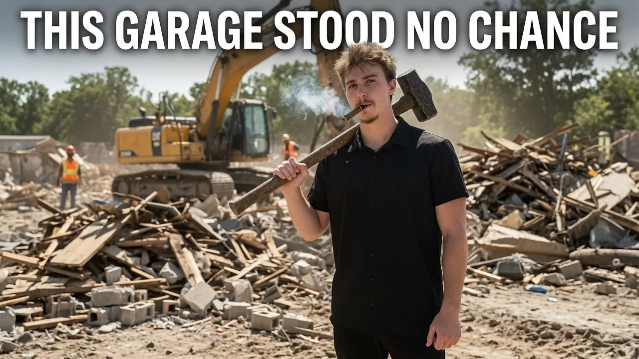 Video thumbnail: I Tore Down a Garage in 6 Hours